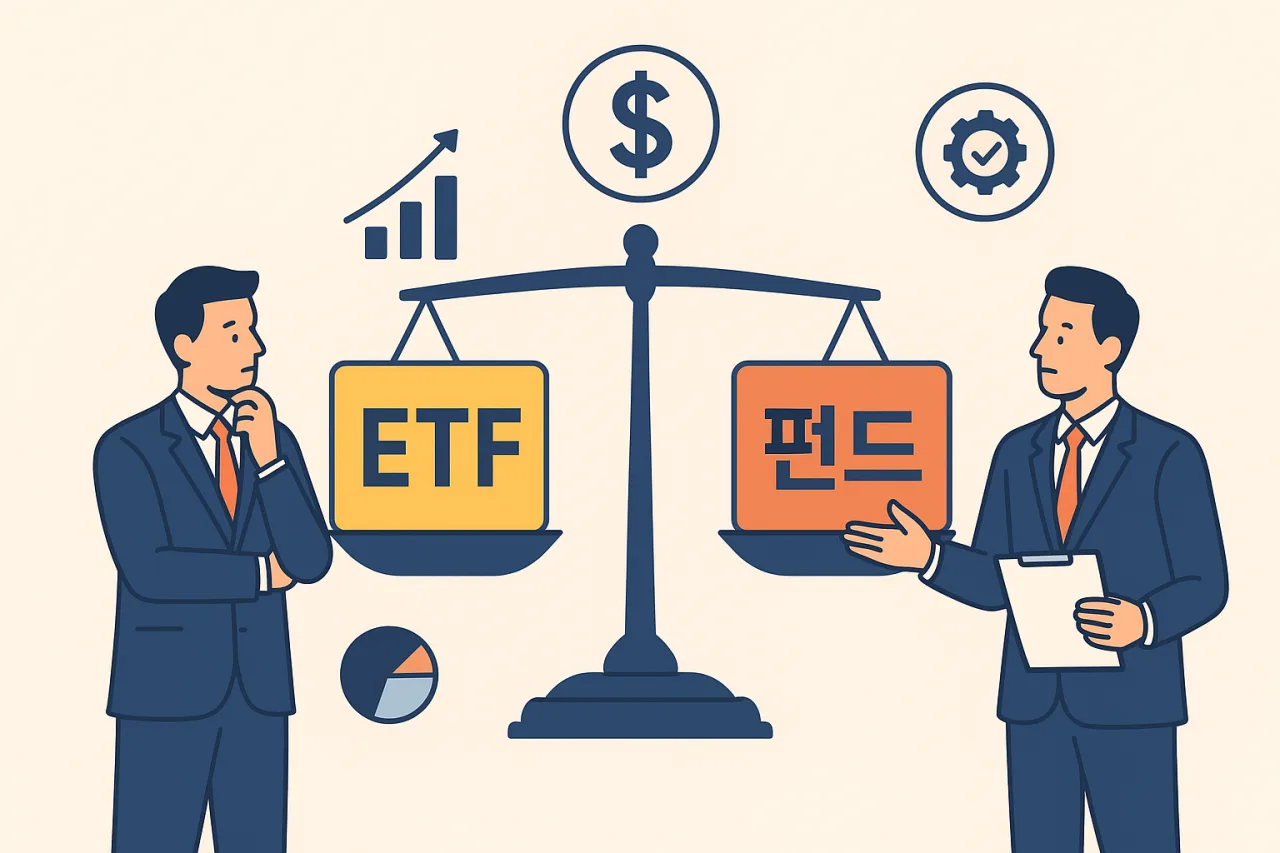 ETF 펀드 차이 분석의 핵심인 수수료와 보수