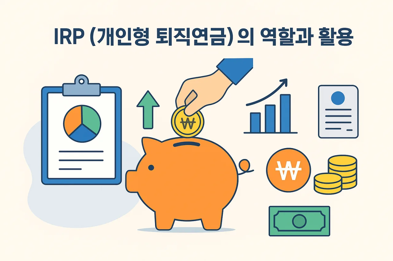 퇴직연금과 퇴직금 차 - IRP (개인형 퇴직연금)의 역할과 활용