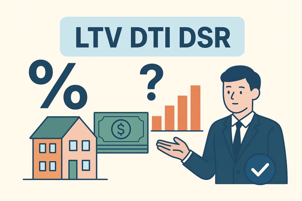 LTV DTI DSR 차이, 왜 세 가지나 존재할까