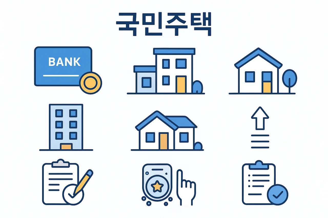 주택청약 방식과 청약통장 - 국민주택