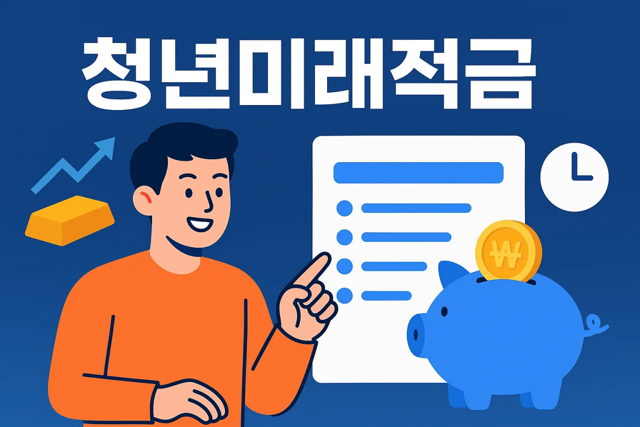 청년미래적금, 가입 조건과 만기에 손에 쥐는 돈